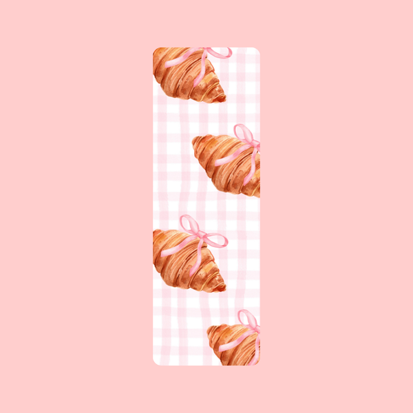 COQUETTE CROISSANT BOOKMARK