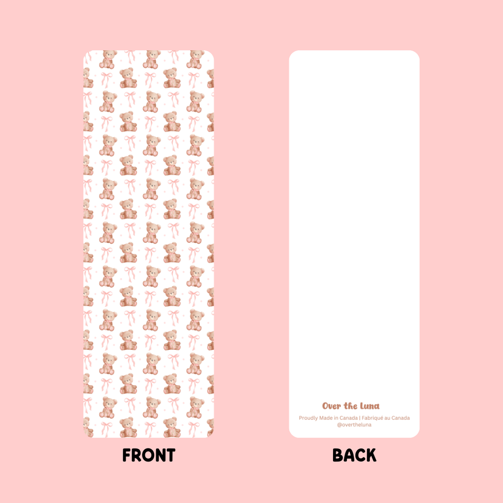 TEDDY BEAR x BOW BOOKMARK
