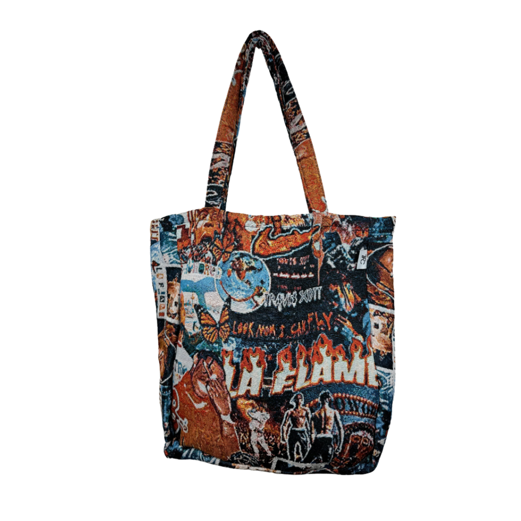 LA FLAME TAPESTRY TOTEBAG