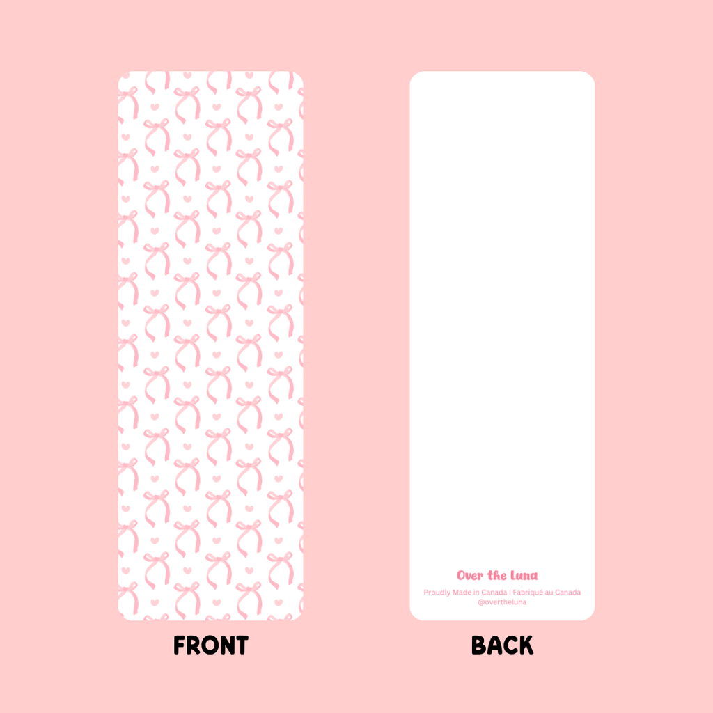 BOW x HEARTS BOOKMARK
