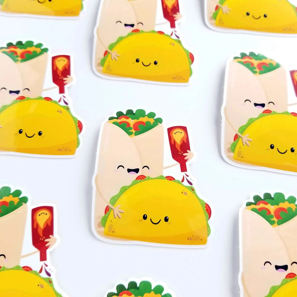 TACO & BURRITO STICKER