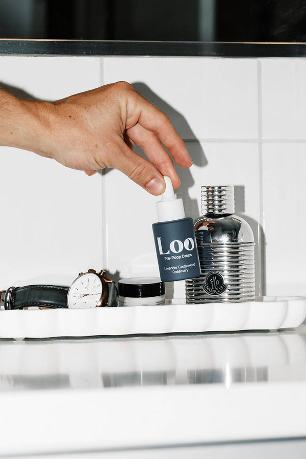 PRE-POOP TOILET DROPS - LAVENDER CEDARWOOD ROSEMARY