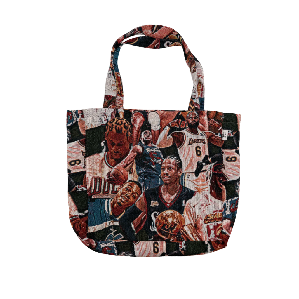HOOPDREAMS TAPESTRY TOTEBAG