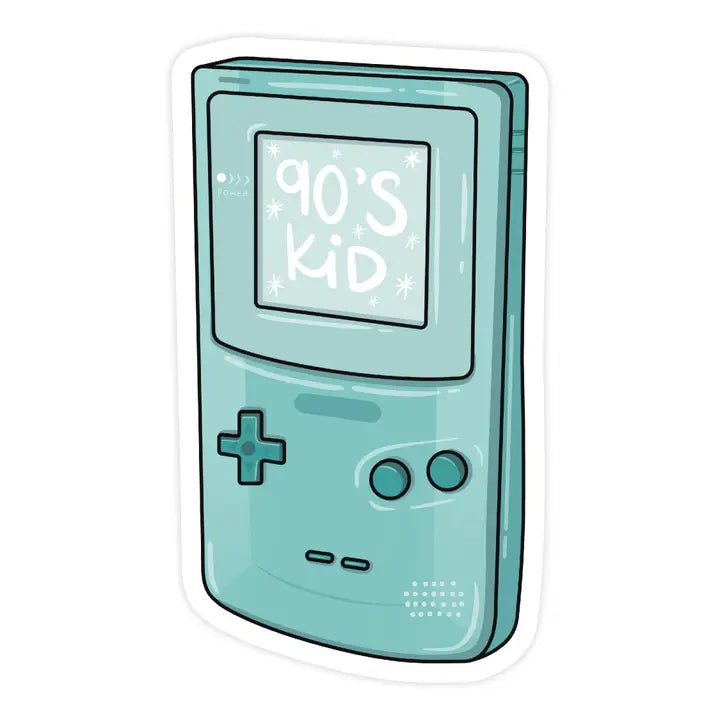90'S KID GAMEBOY STICKER