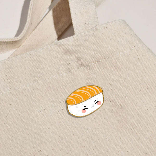SALMON NIGIRI ENAMEL PIN - 2
