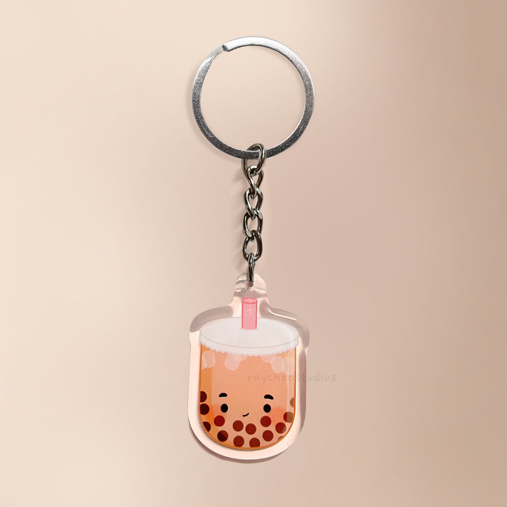 MILK TEA BOBA KEYCHAIN - 1