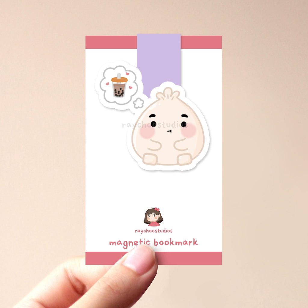 CHEWY X BOBA THINK MAGNETIC BOOKMARK - 1