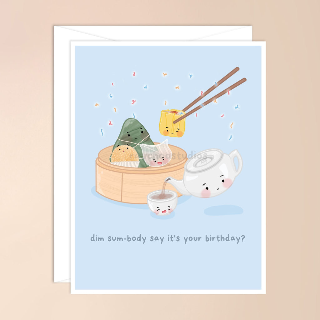 DIM-SUM BODY SAY IT'S YOUR BIRTHDAY CARD - 1
