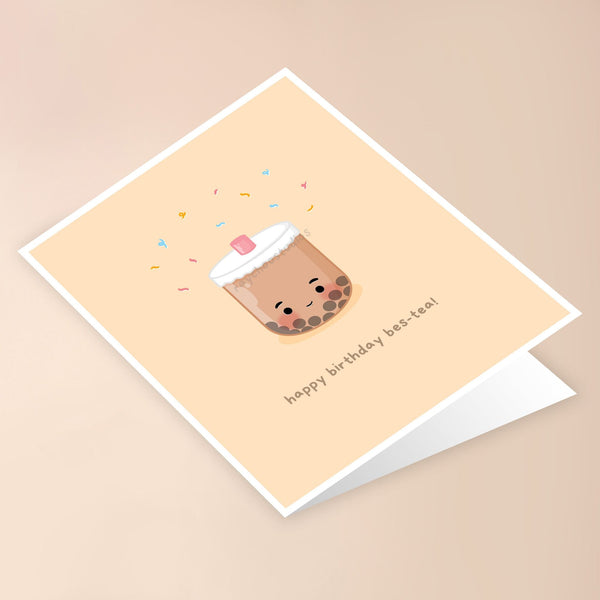 HAPPY BIRTHDAY BES-TEA CARD - 2