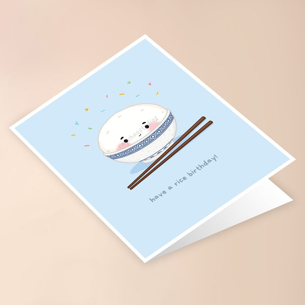 HAVE A RICE BIRTHDAY CARD - 2