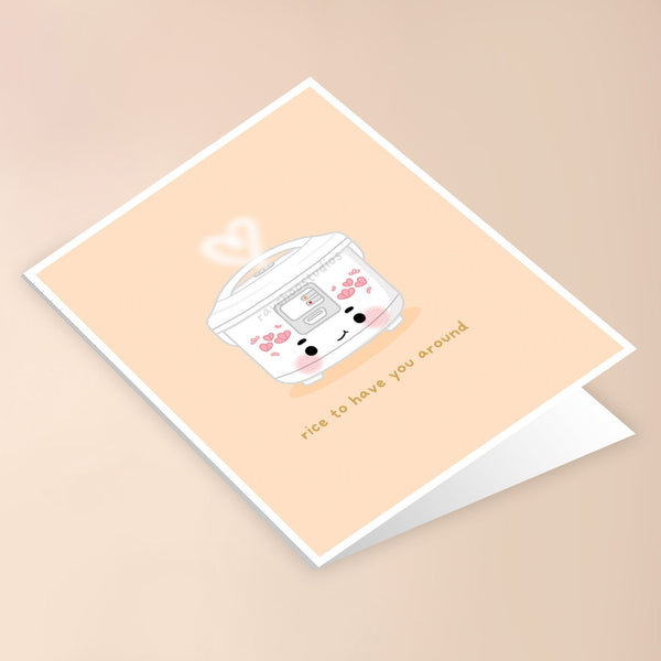 RICE TO HAVE YOU AROUND GREETING CARD - 2