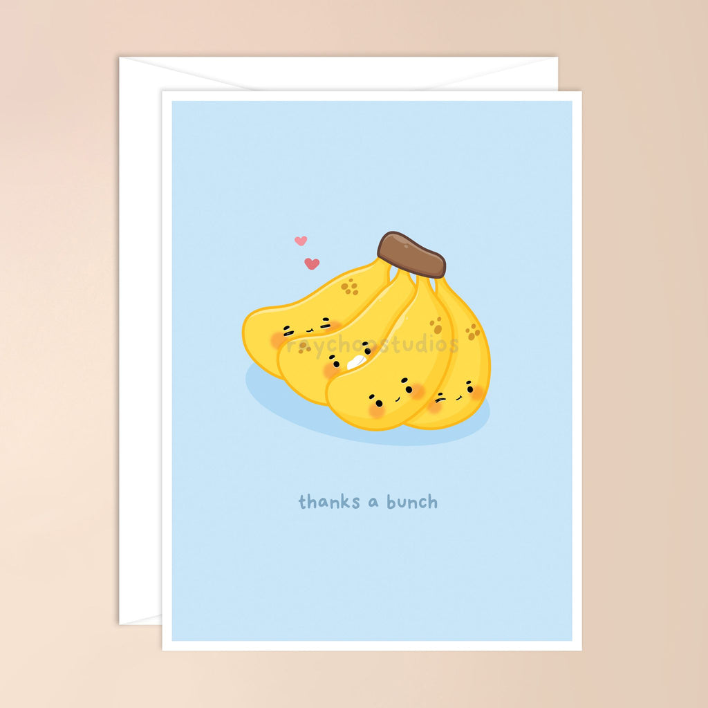 THANKS A BUNCH GREETING CARD - 1