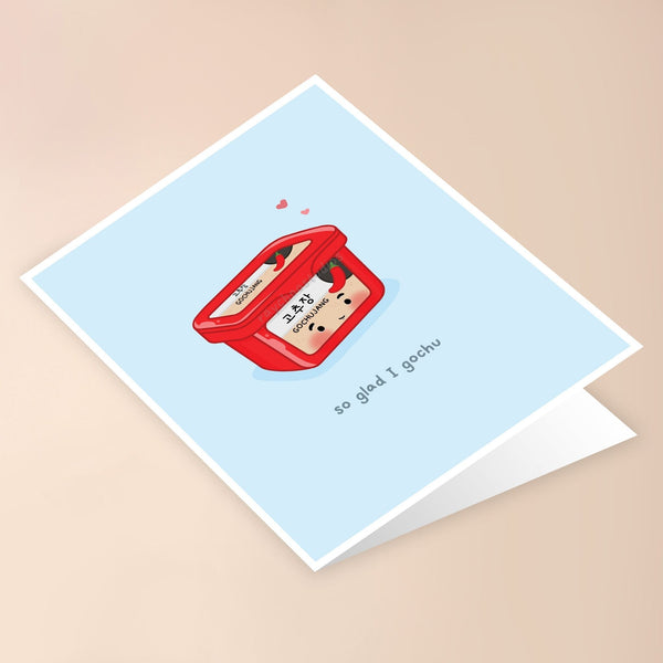 SO GLAD I GOCHU GREETING CARD - 2