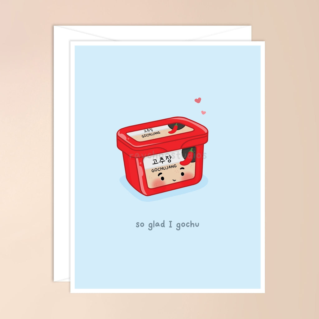 SO GLAD I GOCHU GREETING CARD - 1