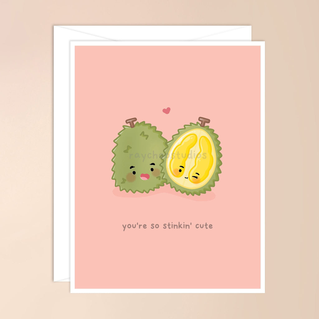 YOU'RE SO STINKIN' CUTE GREETING CARD - 1