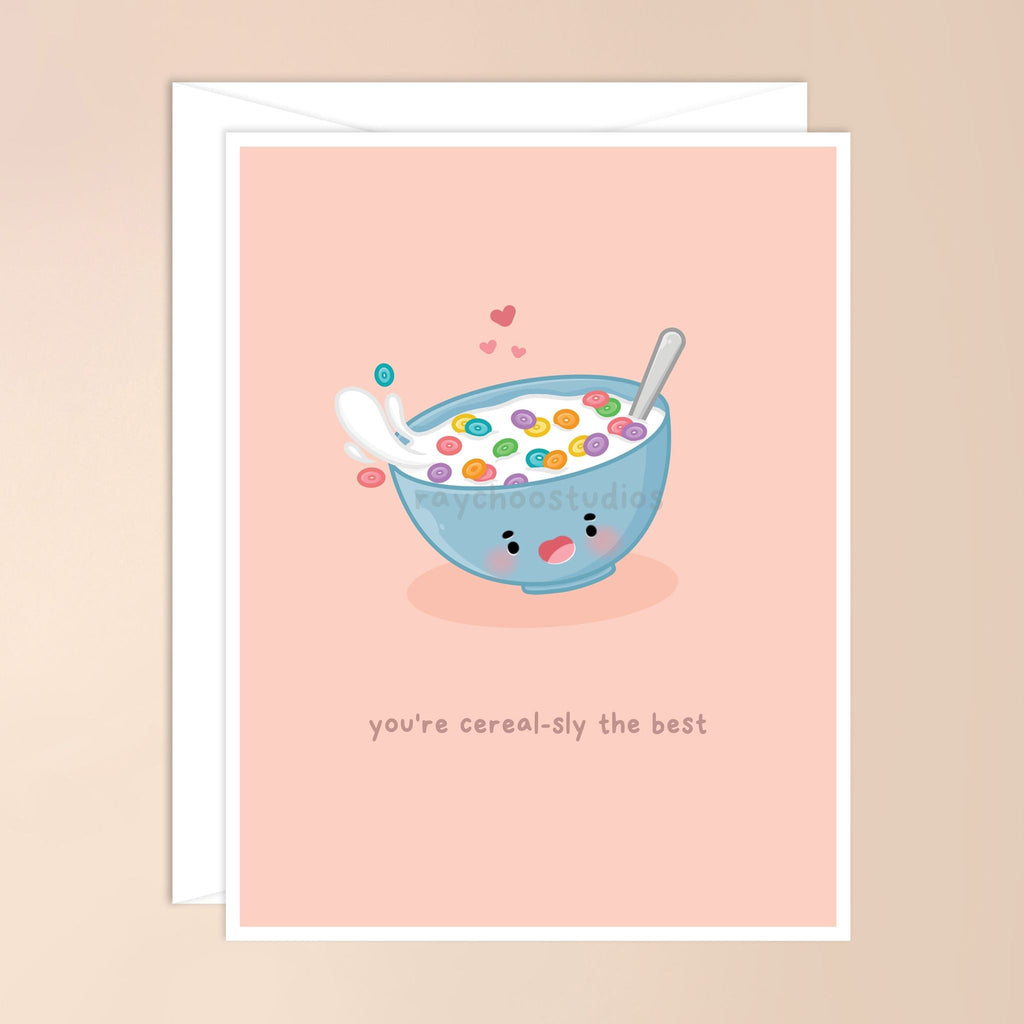 YOU'RE CEREAL-SLY THE BEST GREETING CARD - 1