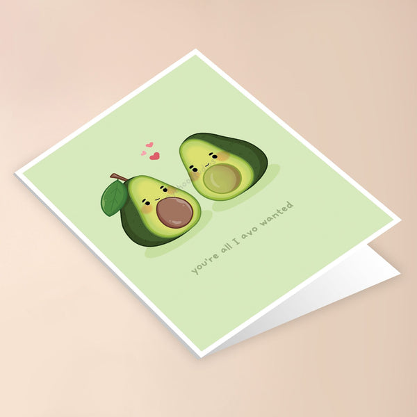 YOU'RE ALL I AVO WANTED GREETING CARD - 2