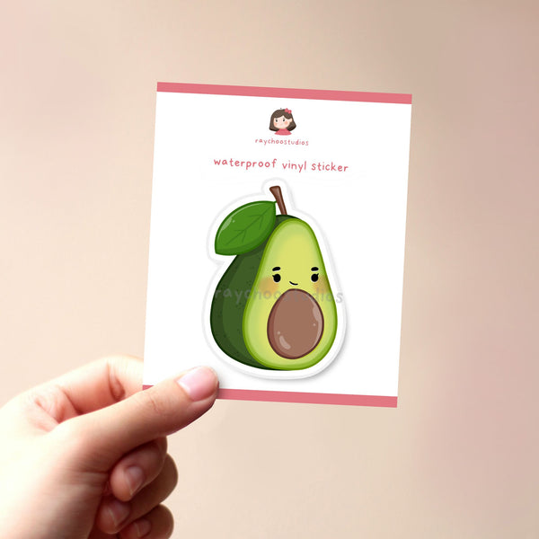 AVOCADO VINYL STICKER - 2
