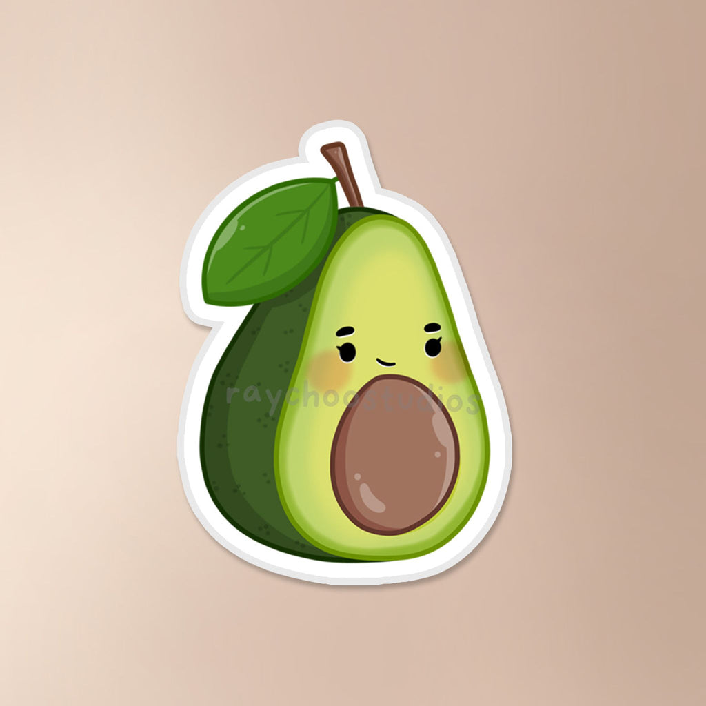 AVOCADO VINYL STICKER - 1