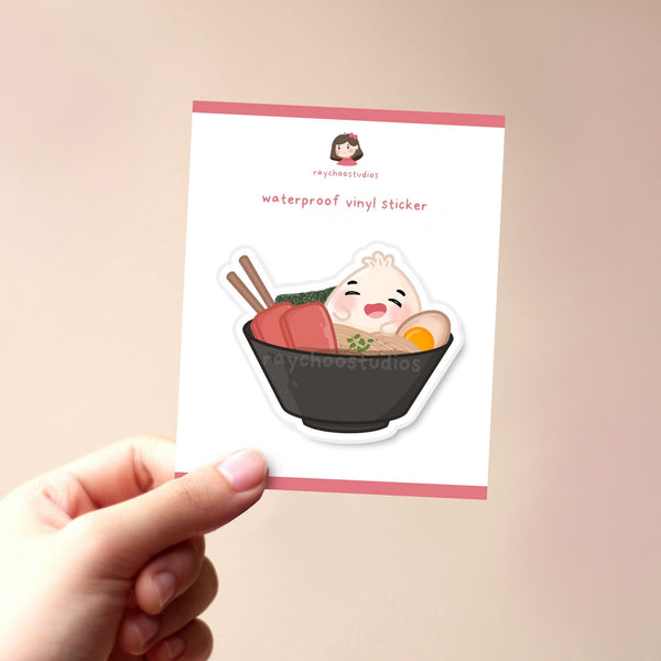 CHEWY X RAMEN VINYL STICKER - 2