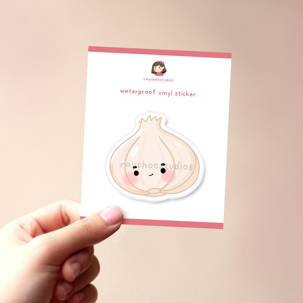GARLIC VINYL STICKER - 2