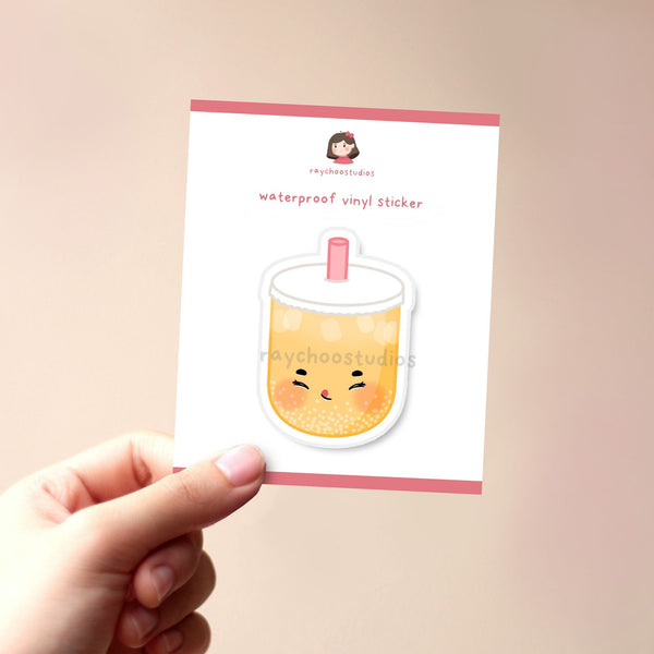 MANGO SAGO BOBA VINYL STICKER - 2