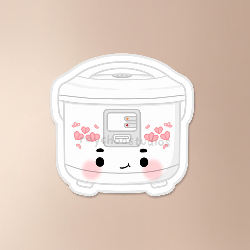 RICE COOKER VINYL STICKER - 1