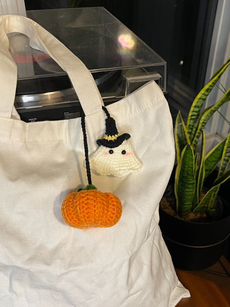 Pumpkin and Ghost Decor - 1