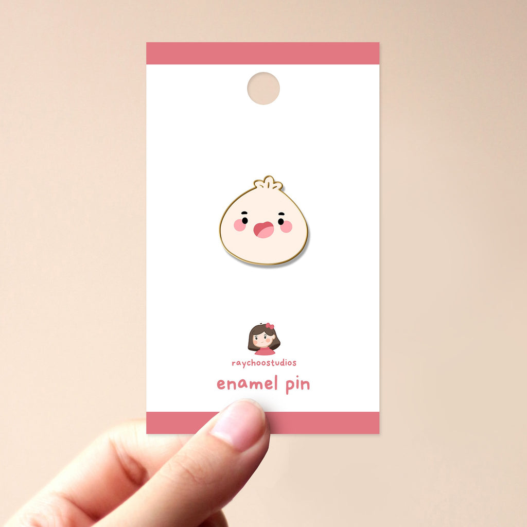 DUMPLING ENAMEL PIN - 1