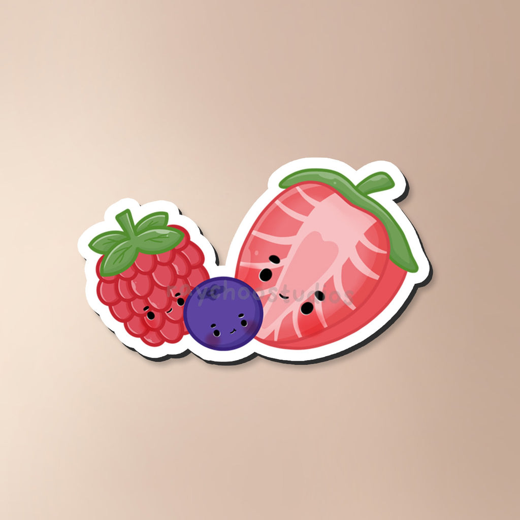 BERRIES FRIDGE MAGNET - 1