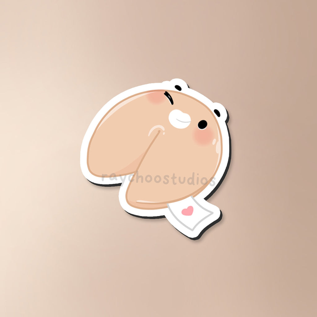 FORTUNE COOKIE FRIDGE MAGNET - 1
