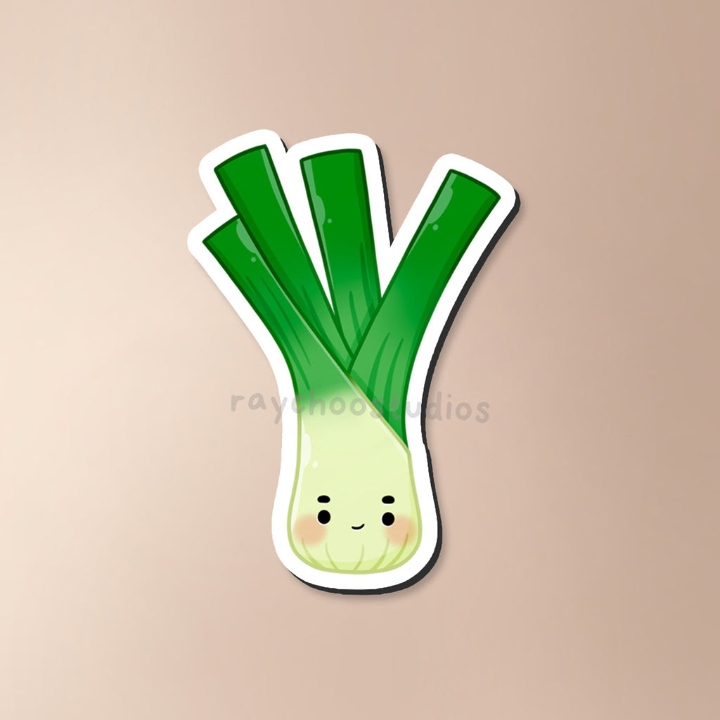 GREEN ONION FRIDGE MAGNET - 1