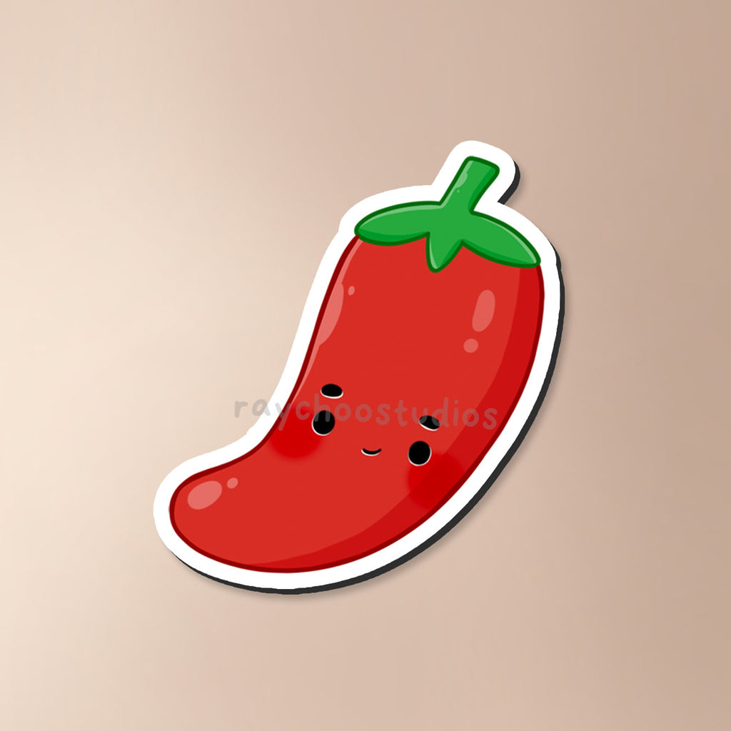 HOT CHILI FRIDGE MAGNET - 1