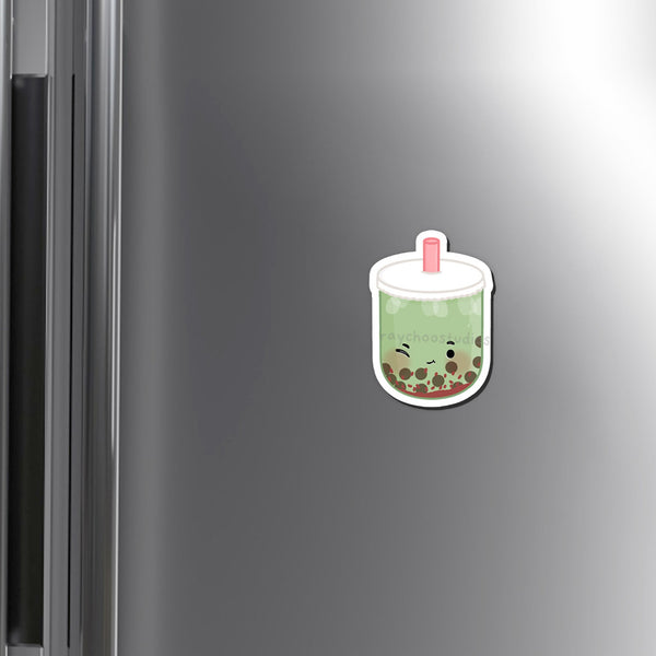 MATCHA RED BEAN BOBA FRIDGE MAGNET - 2