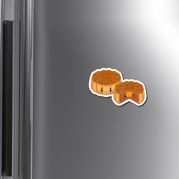 MOONCAKE (PAIR) FRIDGE MAGNET - 2