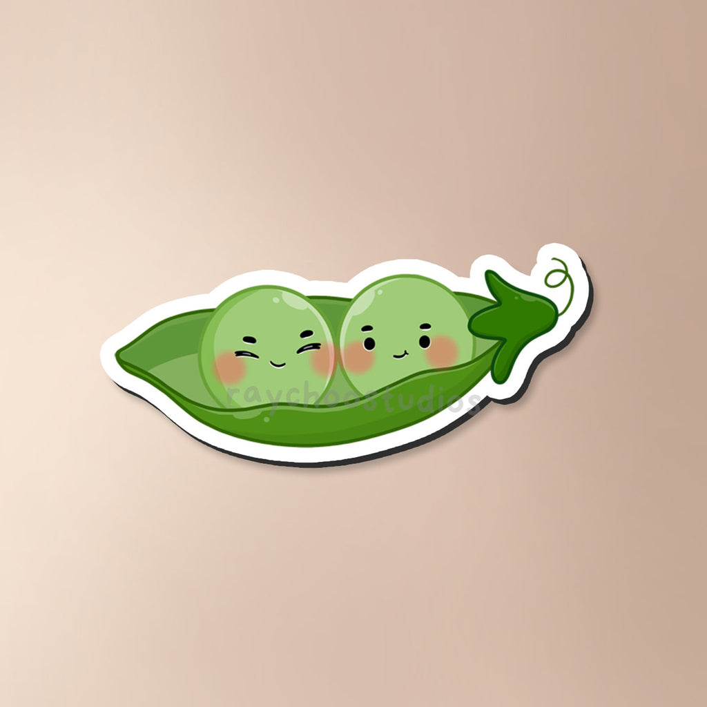 PEAS IN A POD FRIDGE MAGNET - 1