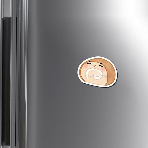 SWISS ROLL - PLAIN FRIDGE MAGNET - 2