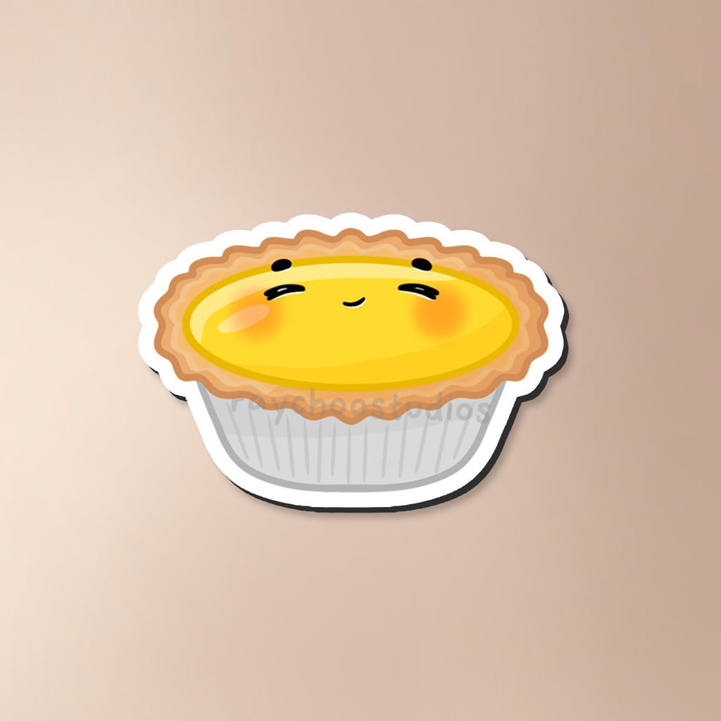 TIN EGG TART FRIDGE MAGNET - 1