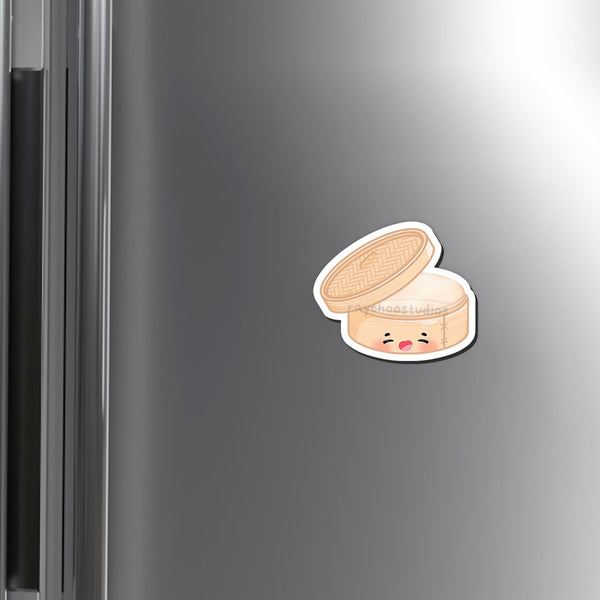 BAMBOO STEAMER FRIDGE MAGNET - 2