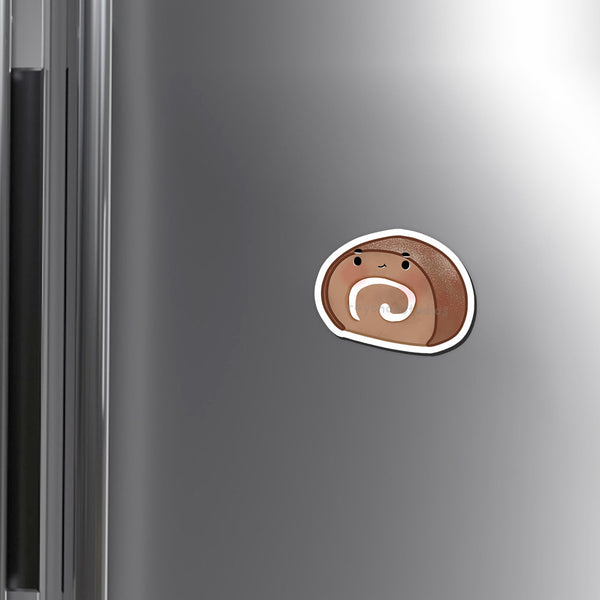 SWISS ROLL - CHOCOLATE FRIDGE MAGNET - 2
