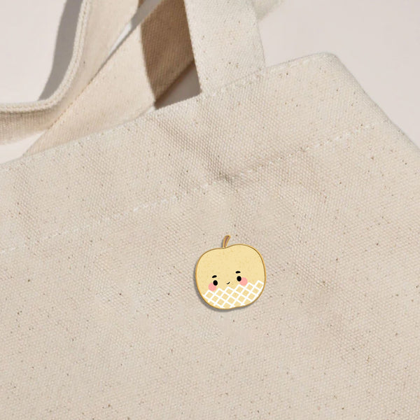 ASIAN PEAR ENAMEL PIN - 2