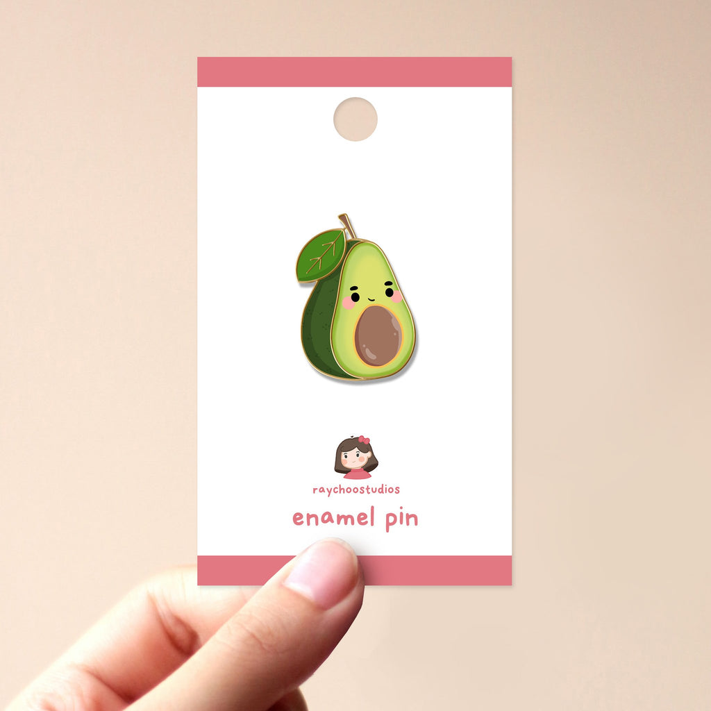 AVOCADO ENAMEL PIN - 1