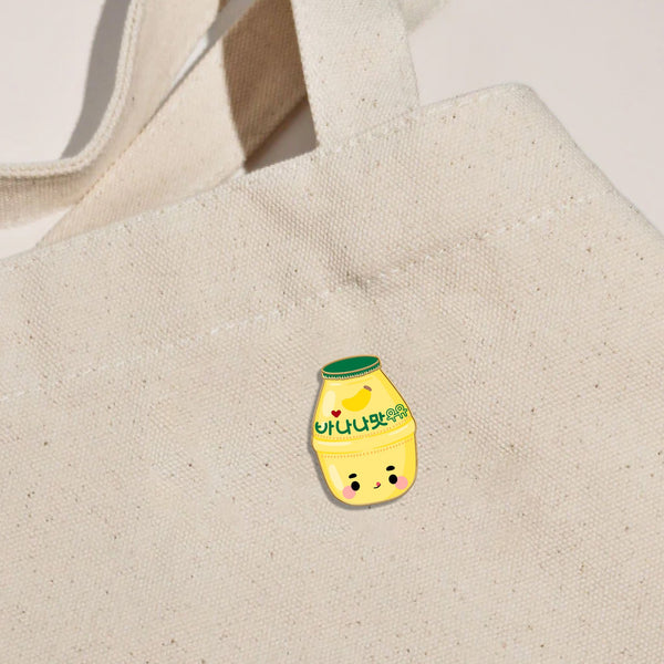 BANANA MILK ENAMEL PIN - 2