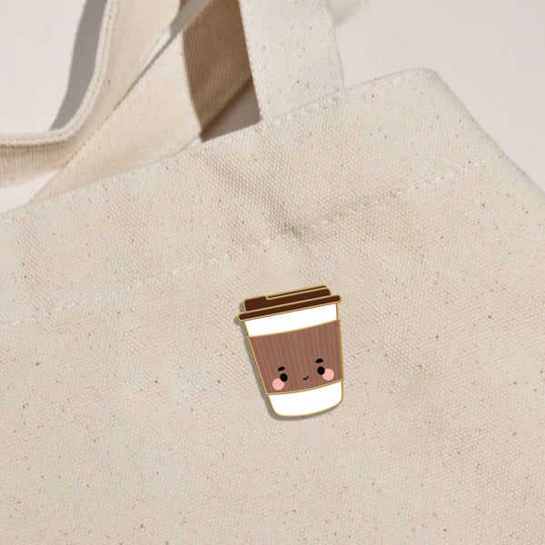 COFFEE ENAMEL PIN - 2