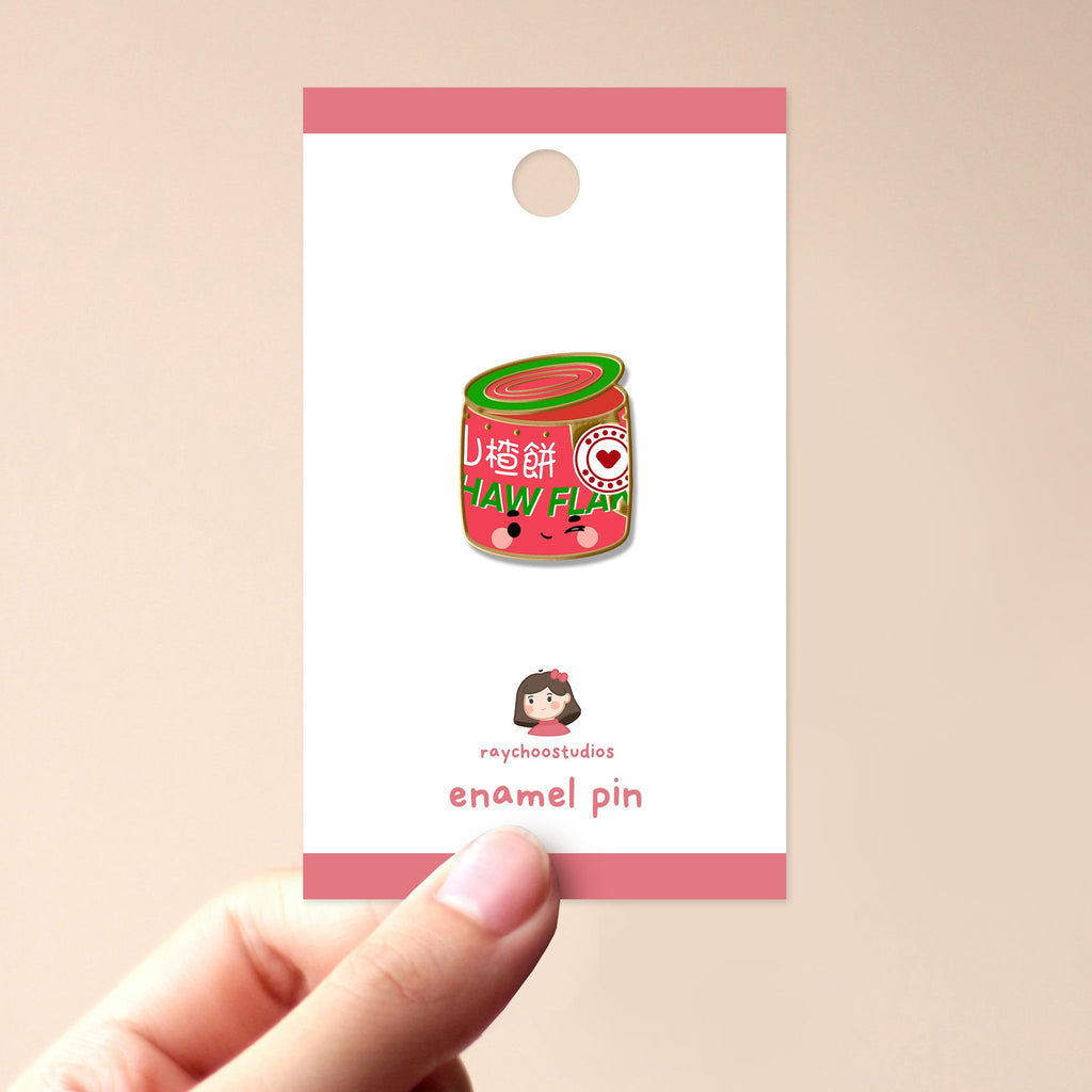 HAW FLAKES ENAMEL PIN - 1