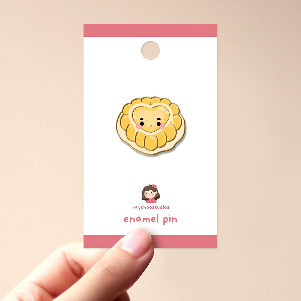 MANGO PUDDING ENAMEL PIN - 1