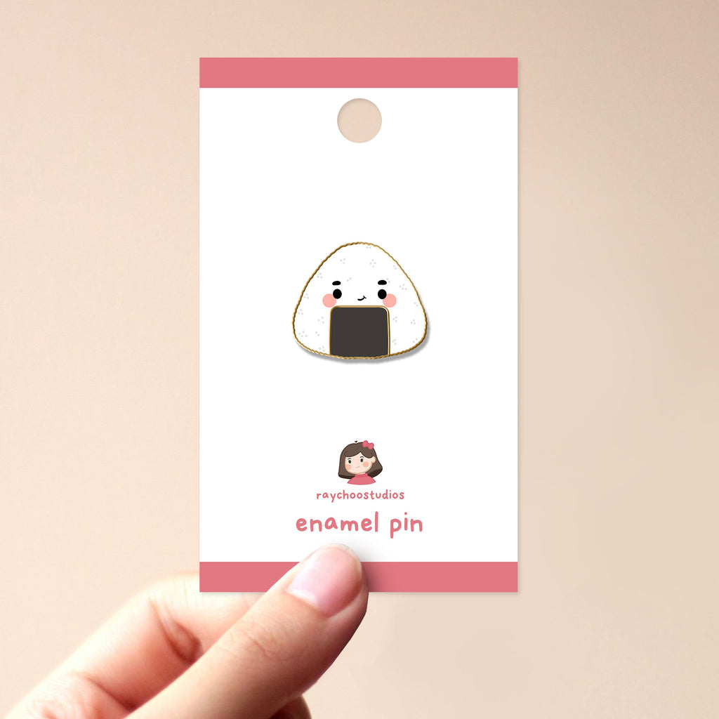 ONIGIRI ENAMEL PIN - 1
