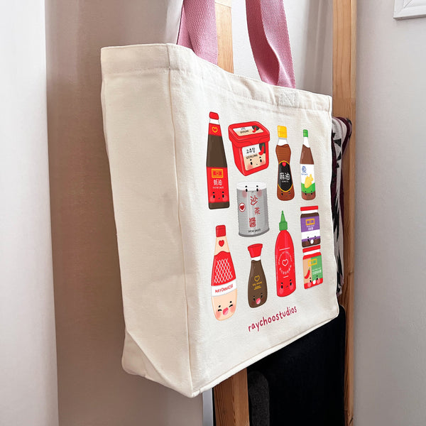 ASIAN SAUCES TOTE BAG - 2