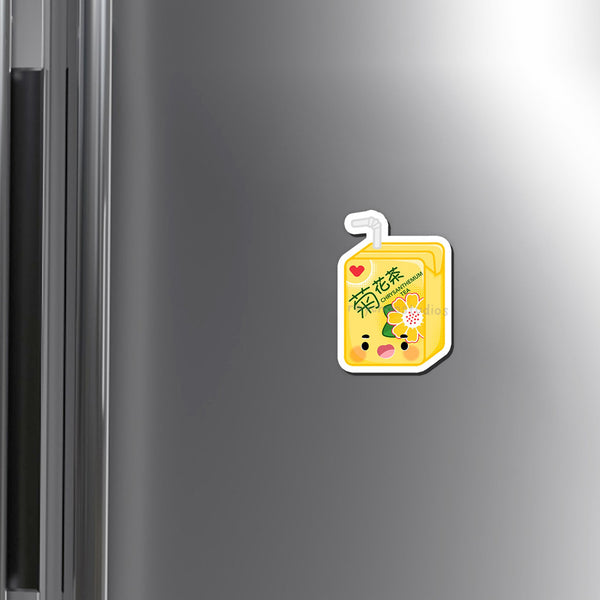 CHRYSANTHEMUM TEA DRINK FRIDGE MAGNET - 2