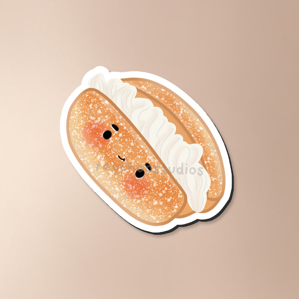 CREAM BUN FRIDGE MAGNET - 1